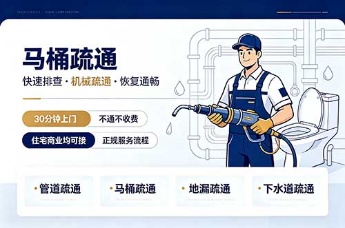 迪庆马桶疏通