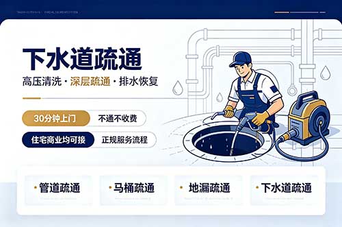 迪庆下水道疏通
